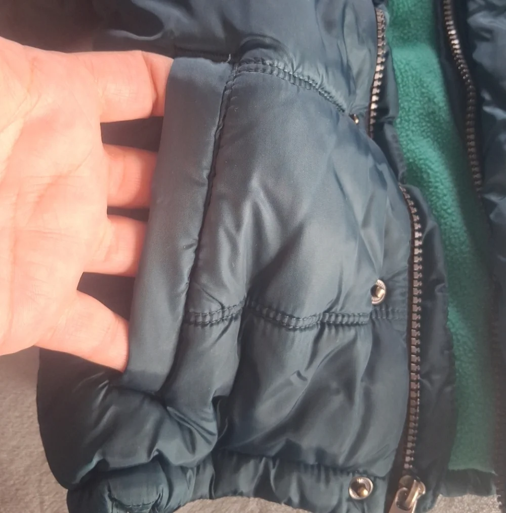 Calvin Klein Puffer Hooded Jacket Toddler Boys  Dark Green Outdoor Winter Coat 4